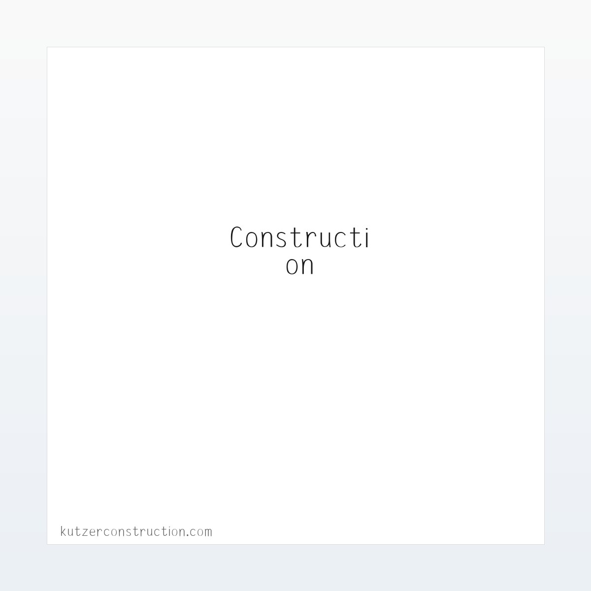 技术参数 - Kutzer Construction Inc. - Home 方图